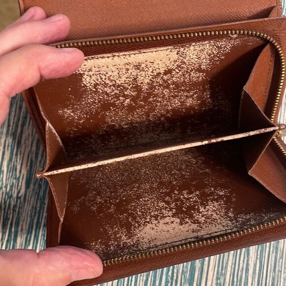 Louis Vuitton Brown Monogram Porte-Amon air Tresor Wallet - Picture 13 of 15